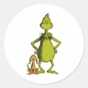 Max Stance Baby Classic Round Sticker