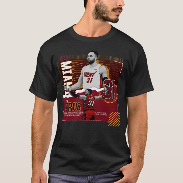 Max Strus Basketball T-Shirt (Front)