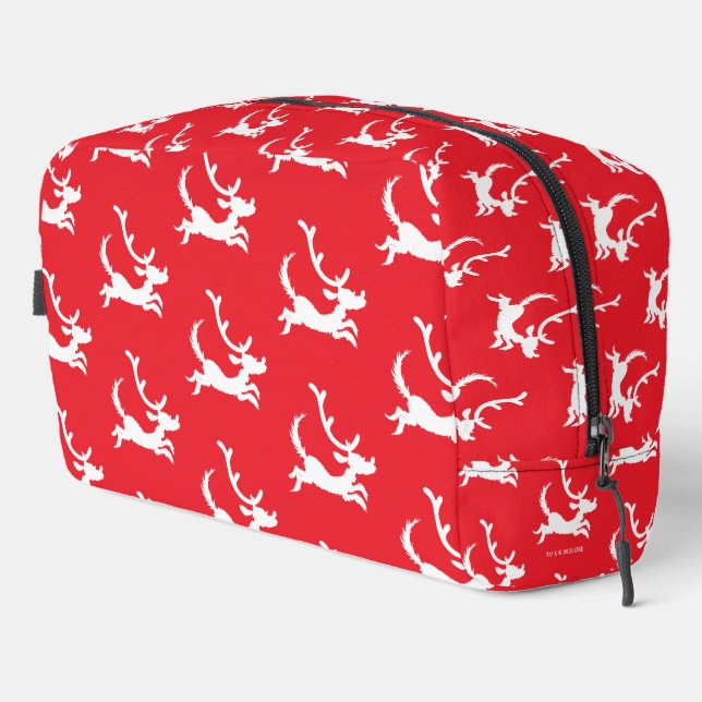 Max the Reindeer Silhouette Dopp Kit (Right Corner)