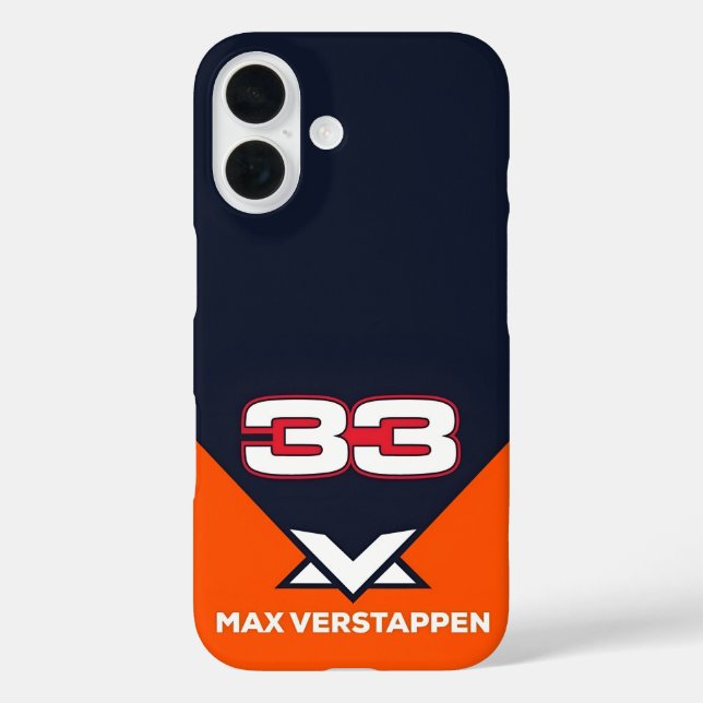 Max Verstappen 33 F1 Racing Case-Mate iPhone Case (Back)