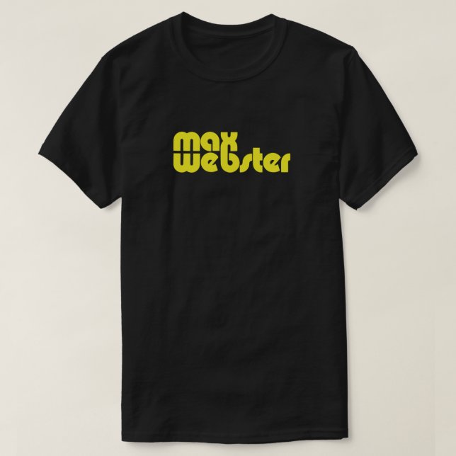 Max Webster Max Webster Essential T-Shirt (Design Front)