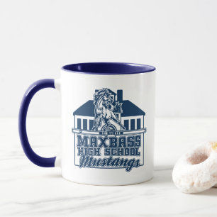 Maxbass Mustangs School Days Mug