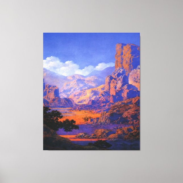 Maxfield Parrish Canvas Print (Front)