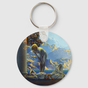 Maxfield Parrish Daybreak Key Ring