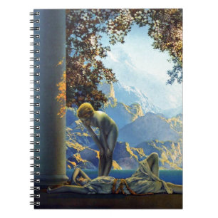 Maxfield Parrish Daybreak Spiral Notebook
