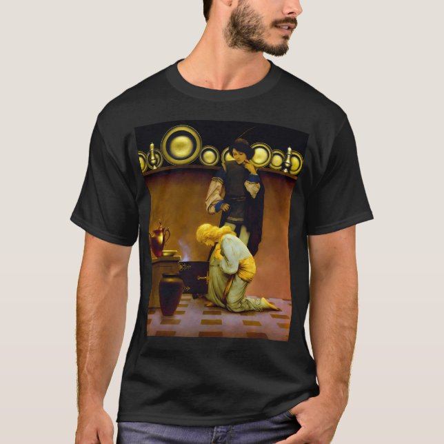 Maxfield Parrish - Lady T-Shirt (Front)