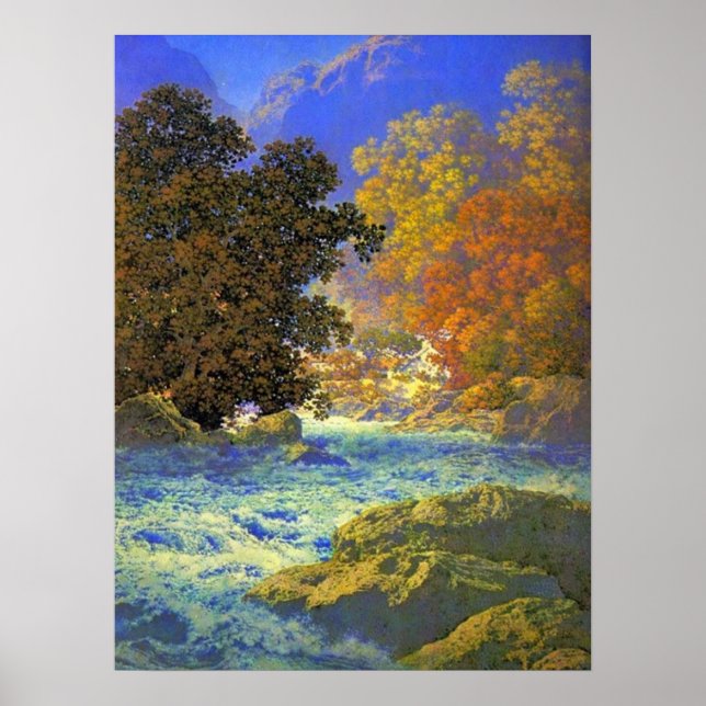 Maxfield Parrish -- Misty Morning Poster (Front)