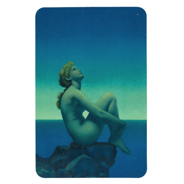 Maxfield Parrish Stars Magnet (Vertical)