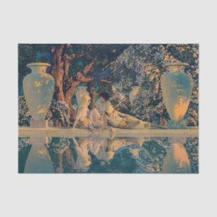 Maxfield Parrish The Garden of Allah 1918 Fine Art Tissue Paper
