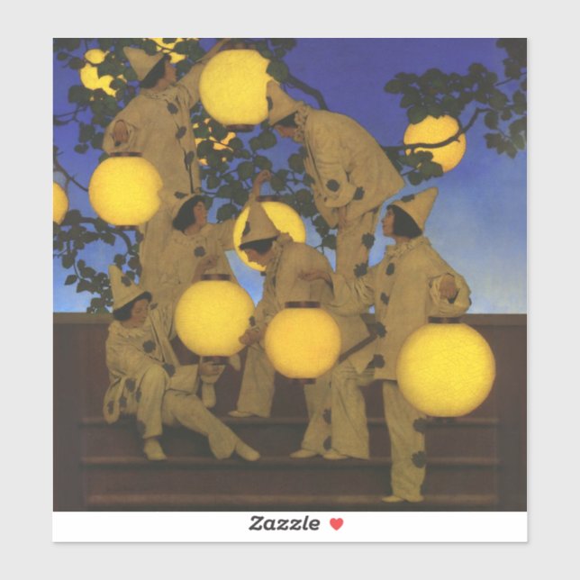 Maxfield Parrish The Lantern Bearers 1908 Vintage (Sheet)