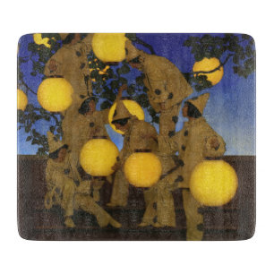 Maxfield Parrish The Lantern Bearers 1908 Vintage Cutting Board