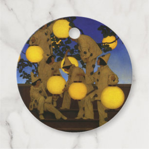 Maxfield Parrish The Lantern Bearers 1908 Vintage Favour Tags