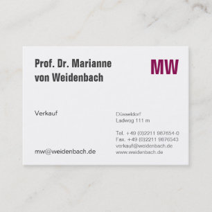 Maximal Elegant Business Card