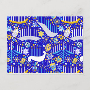 Maximal Hanukkah Holiday Postcard
