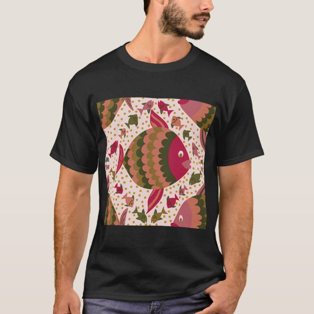 Maximalist Fishing Day T-Shirt (Front)