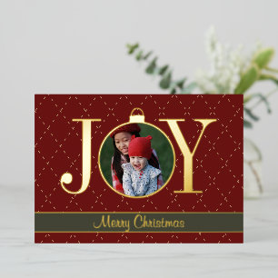 Maximalist JOY Christmas Photo Real