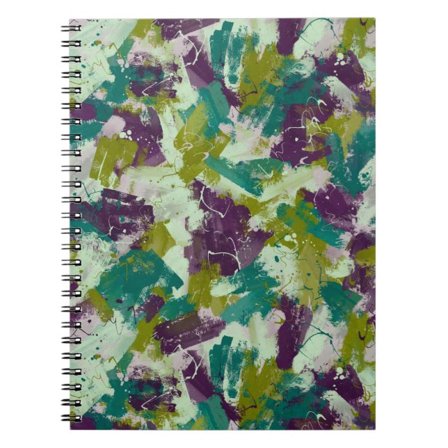 Maximalist Paint Splatters Notebook (Front)