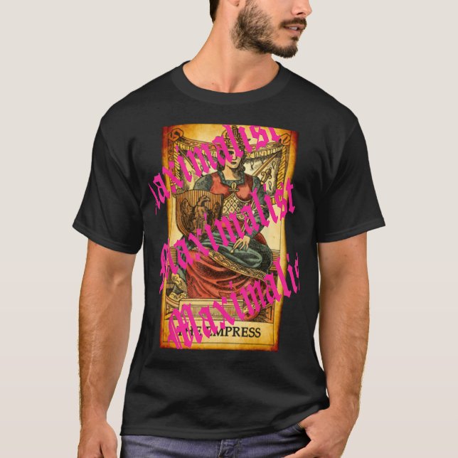 Maximalist Tarot Empress T-Shirt (Front)