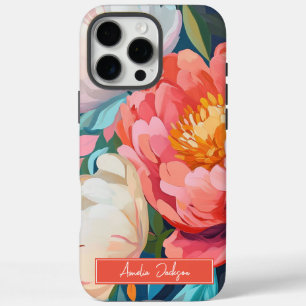 Maximalist Vibrant Floral Bold and Stylish iPhone 16 Pro Max Case