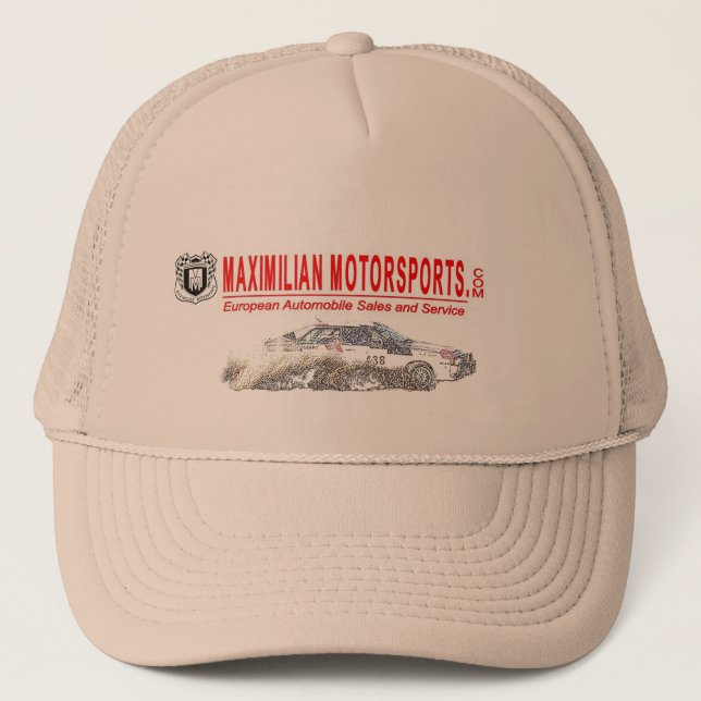 Maximilian Motorsports.com Rally car hat (Front)