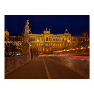 Maximilianeum Munich Poster