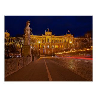 Maximilianeum Munich Poster