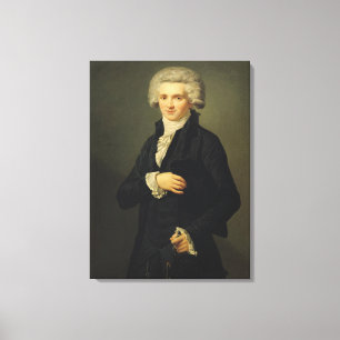 Maximilien de Robespierre  1791 Canvas Print