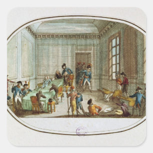 Maximilien de Robespierre  injured Square Sticker