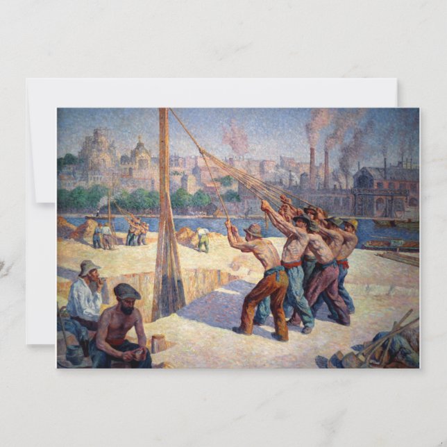 Maximilien Luce Invitation (Front)