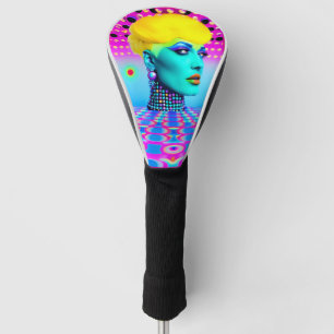 Maxine Headroom Golf Head Cover