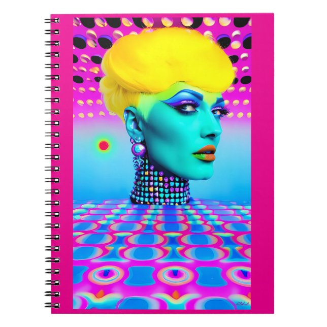 Maxine Headroom Notebook (Front)