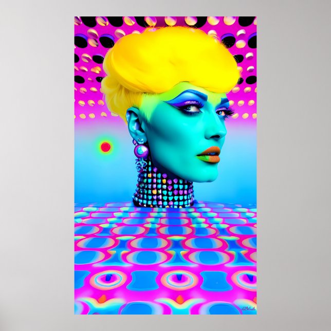 Maxine Headroom Poster (Front)