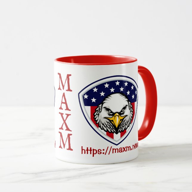 MaxM Coffee Mug (Front Right)