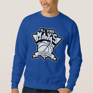 Max's All Stars Logo Sweatshirt (blue)