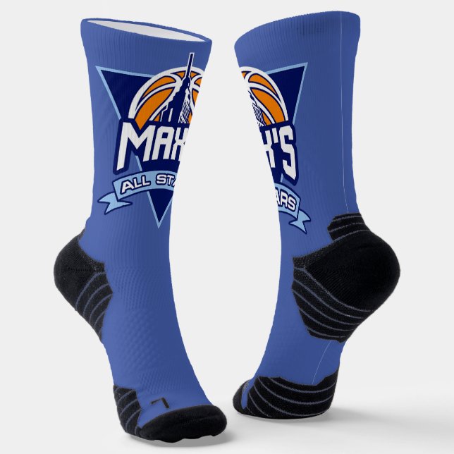 Max's All Stars New Logo Socks v2 (Angled)
