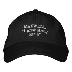 Maxwell Clan Motto Embroidered Hat