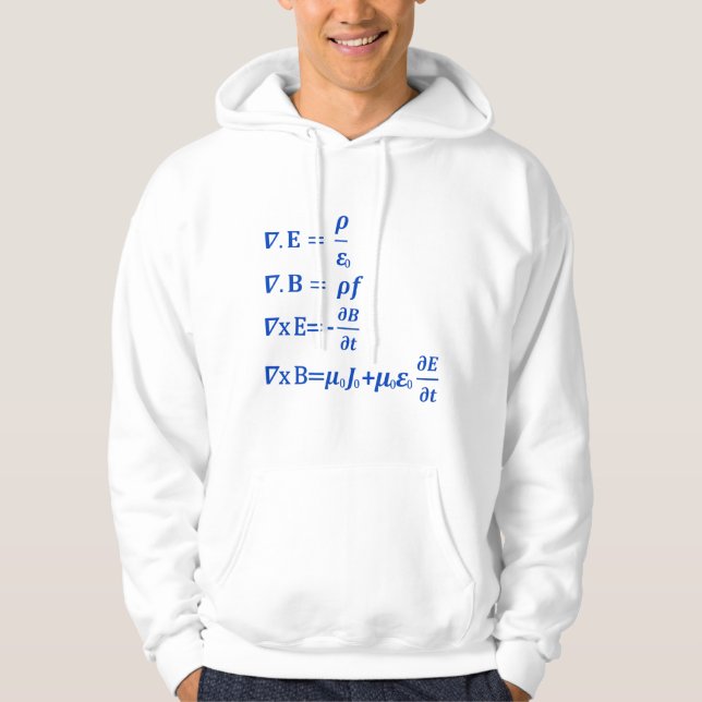 Maxwell Equation Hoodie (Front)
