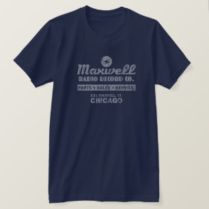 Maxwell Radio Record Co. Chicago T-Shirt