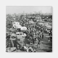 Maxwell Street Chicago Circa 1950's Flea Market T