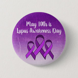 May 10th is Lupus Awareness Day Button