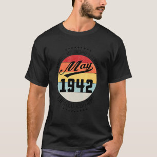 May 1942 80th Birthday 80 Years Of Being Legendary T-Shirt