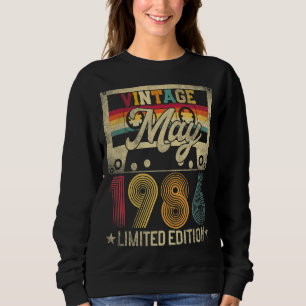May 1986 36th Birthday  36 Years Old Sweatshirt
