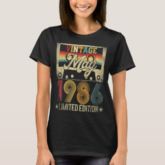 May 1986 36th Birthday 36 Years Old T-Shirt