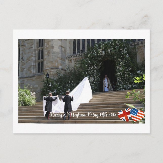 May 19th 2018: When Harry married Meghan Postcard (Front)