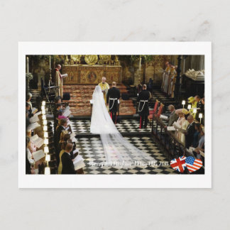 May 19th 2018: When Harry married Meghan Postcard
