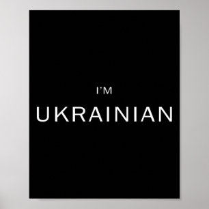 May 8th President Volodymyr Zelensky I'm Ukrainian Poster