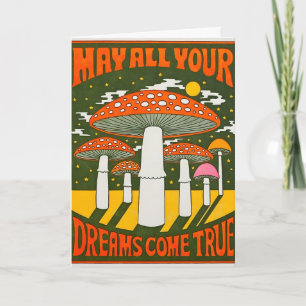 May All Your Dreams Come True Letterpress Card