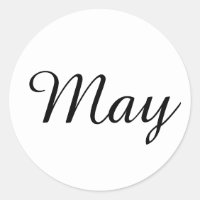 May Amazone White Sticker by Janz