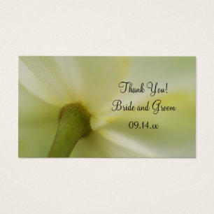 May Apple Blossom Wedding Thank You Favour Tags