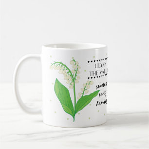 May Birth Flower Mug with Flower Meanings